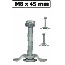 Tornillo M8 para Guías de Carga en Acero Galvanizado - 25mm y 45mm