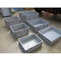 Cajas de Plástico Apilables Norma Europa en Polipropileno Virgen